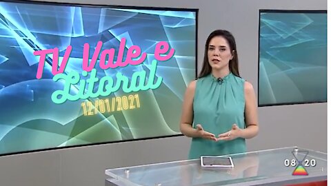 Bom Dia Vale - 12 de Janeiro de 2021 | TV Vale e Litoral