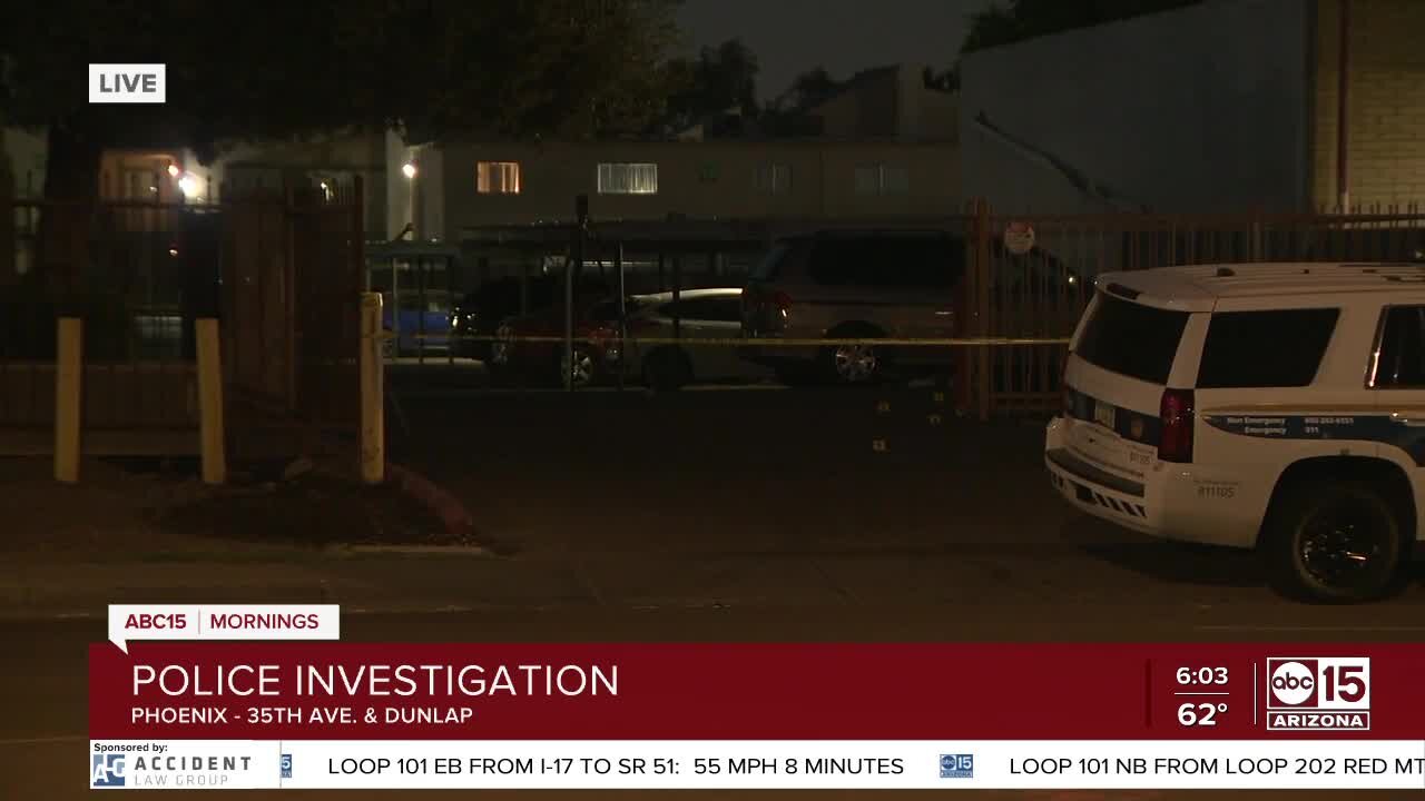 Police investigation reported near 35th Avenue and Dunlap