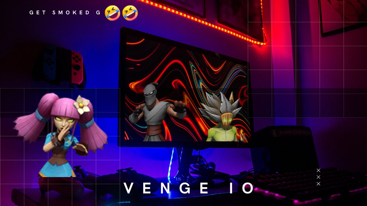 Smoking everyone in Venge io