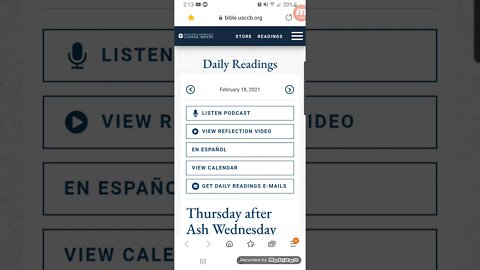 Jesus is our Savior/ Bible reading FEB 18