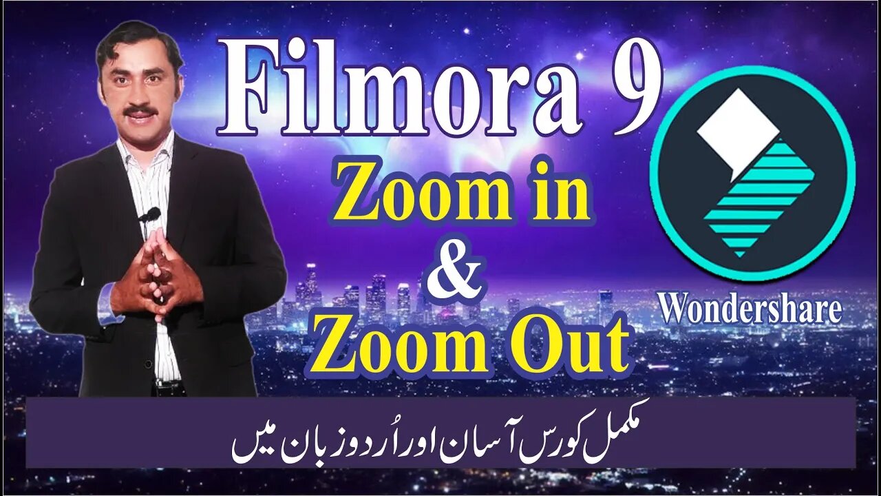 How we can zoom in or zoom out our file in filmora 9|Wondershare filmora 9|Sadar Khan TV