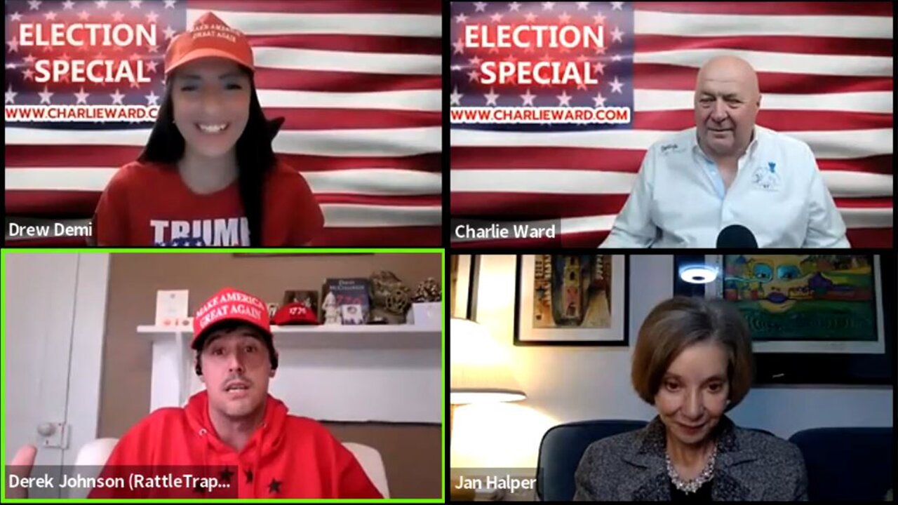 Derek Johnson, Charlie Ward, Paul Brooker BIG Intel Nov 7: "The Last 24 Hours Of The USA Election"