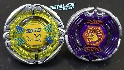 FLAME SAGITTARIO .8.'C vs EARTH AQUILLA .2.Y - Beyblade Burst ベイブレードバースト