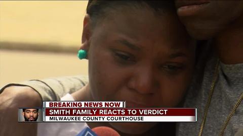 Sylville Smith's family reacts to the not guilty verdict