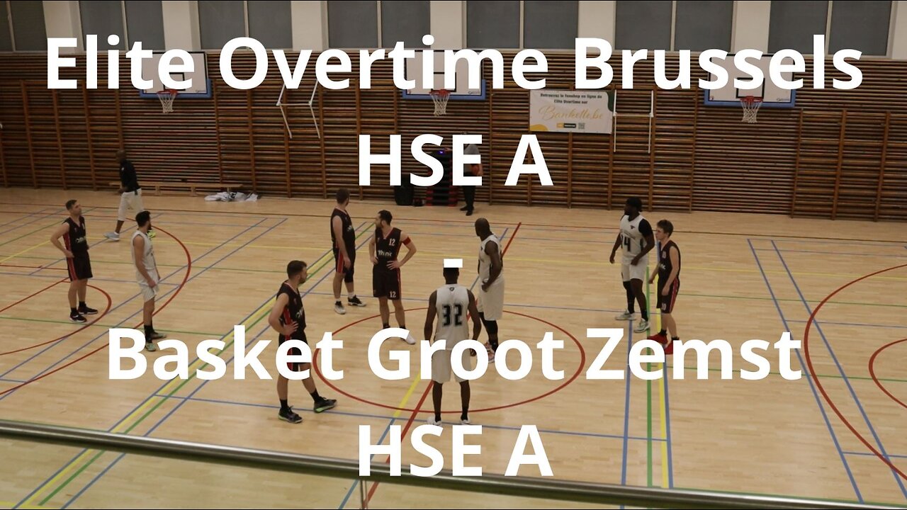 Elite Overtime Brussels HSE A - Basket Groot Zemst HSE A - 2 december 23