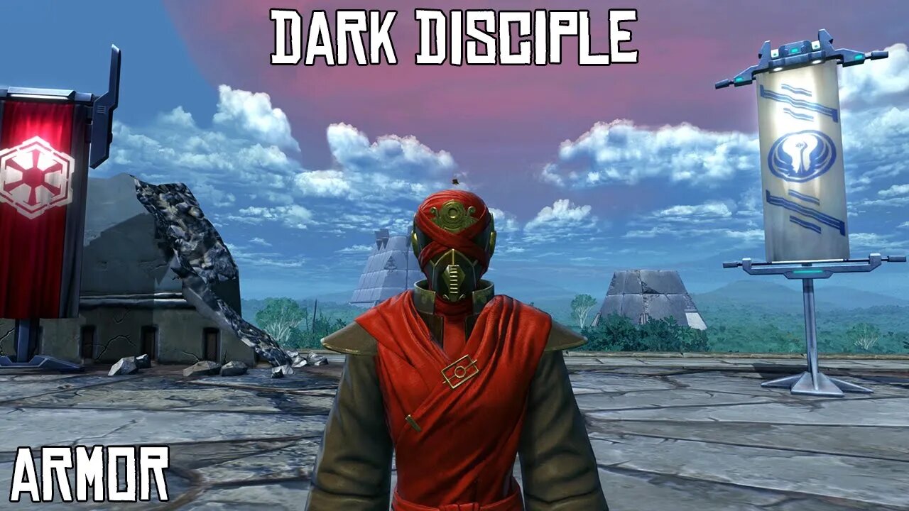 SWTOR Dark Disciple Armor Set Demo | Dark vs Light | Dark IV Required