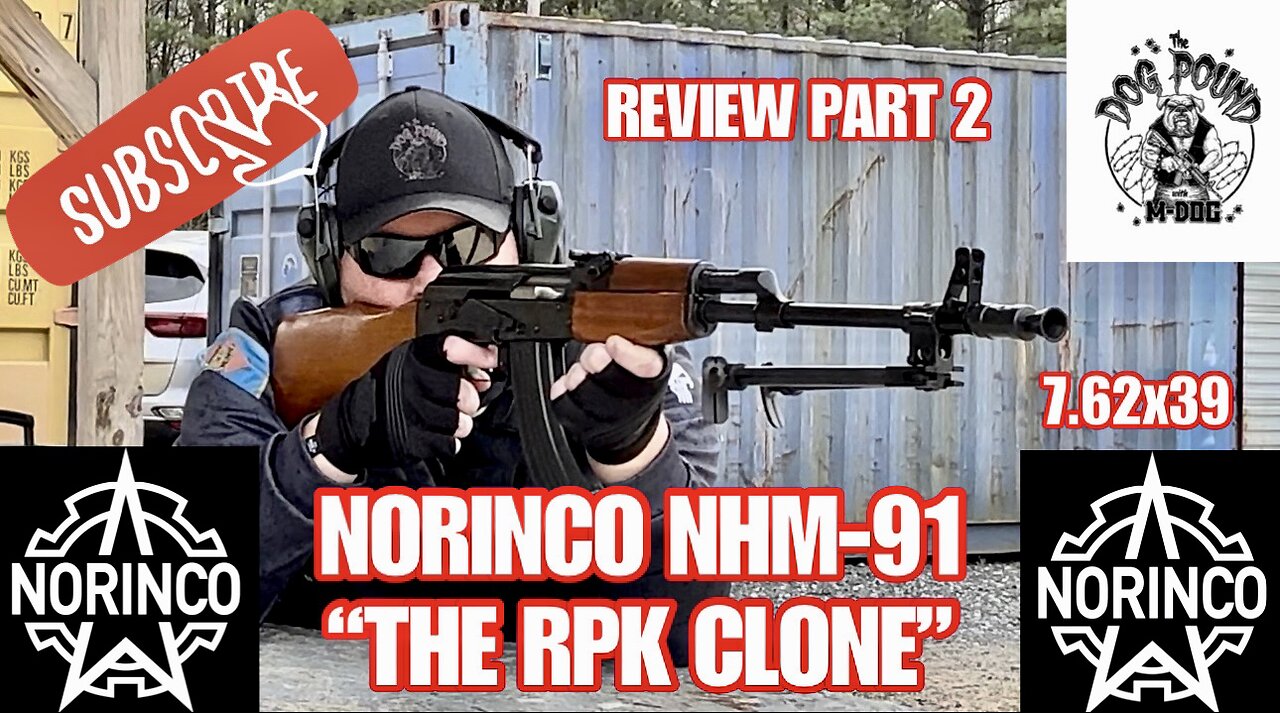 NORINCO NHM91 RPK CLONE REVIEW REVISITED! STEEL EATING MONSTER!