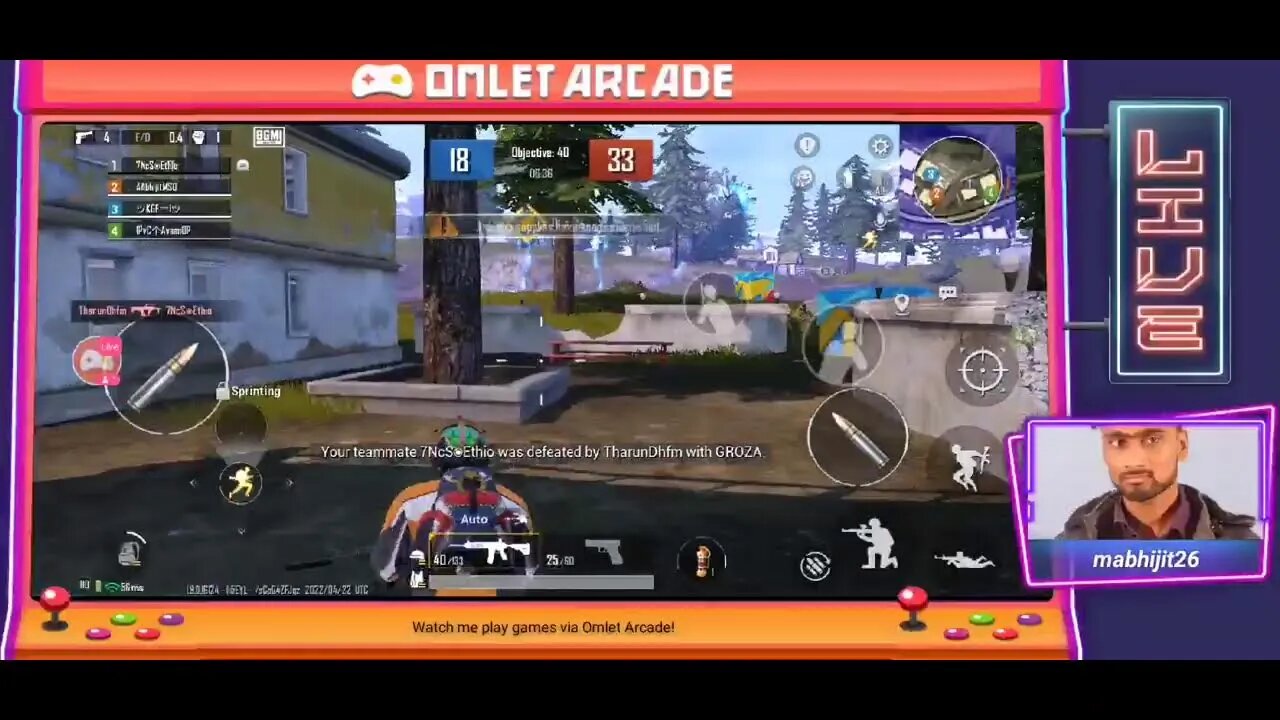 Watch me stream Battlegrounds India on Omlet Arcade!