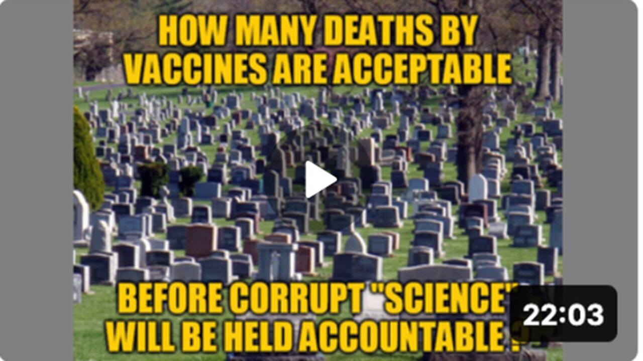 Why Some Vaccinated Die Before Others |Cancer Causing Thulium in Vaccines