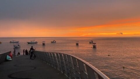 Mexican Pier Sunset