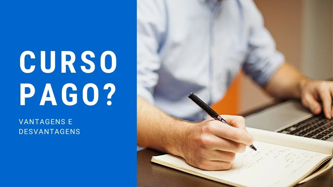 92 Cursos pagos - vantagens e desvantagens