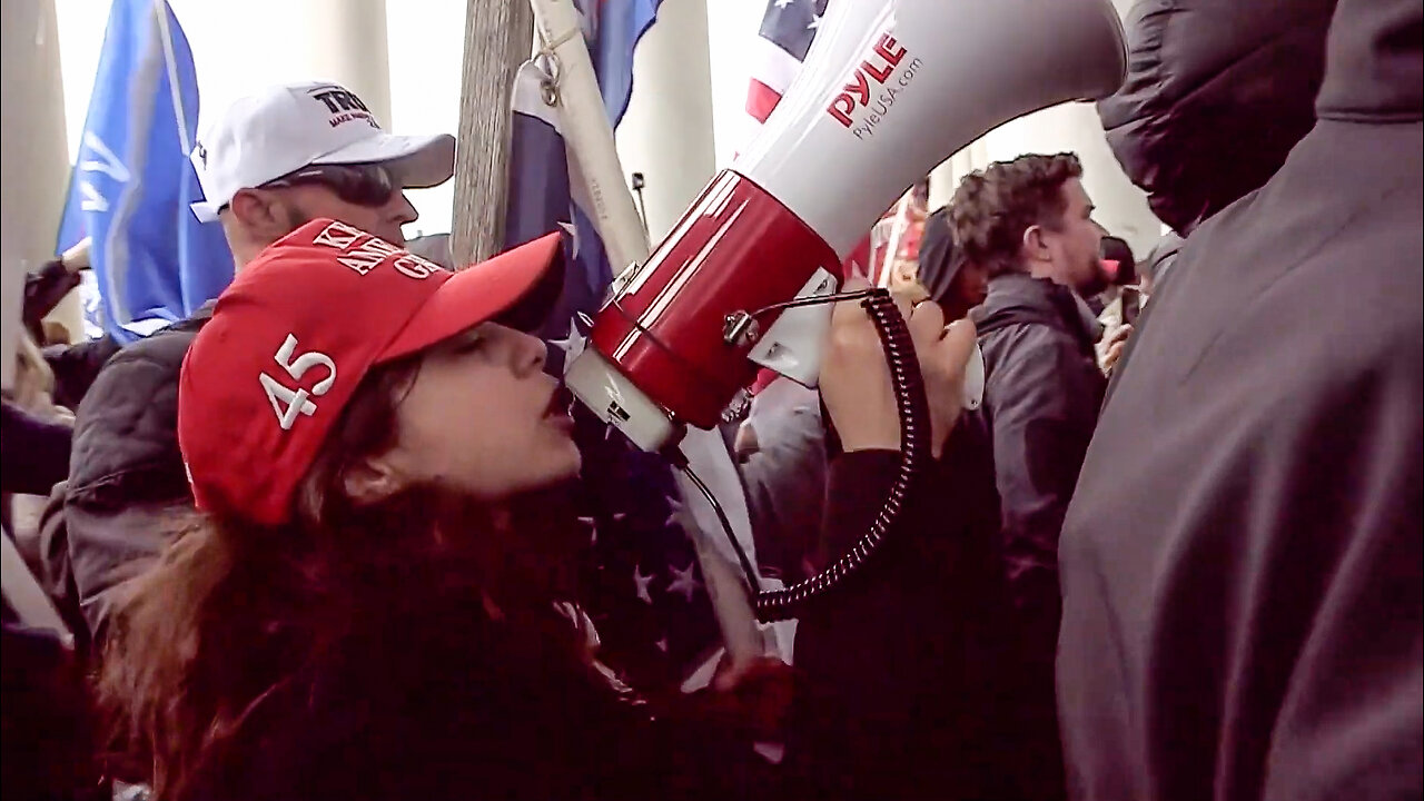 French Television Footage from the East Side of the U.S. Capitol on Jan. 6