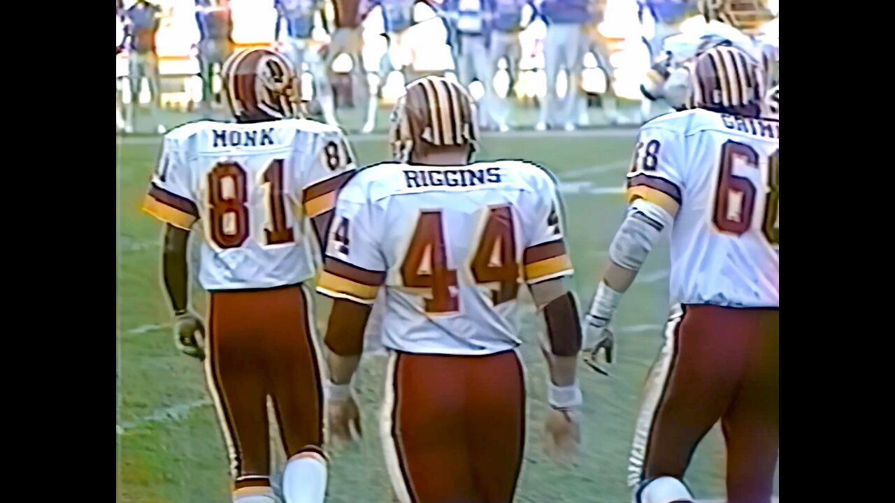 1981 Detroit Lions at Washington Redskins