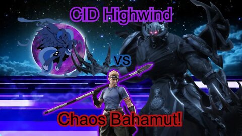 Cid Highwind & Powerful Allies fight the CHAOS BAHAMUT in / Dusky Wings event! / FF:DOO