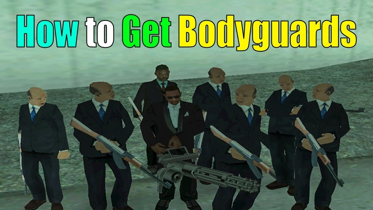 Gta sa bodyguard protection mod or President Bodyguard Protection Mod for GTA SA Android