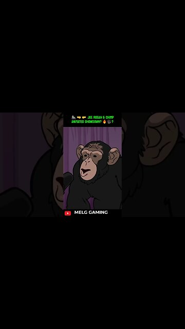 🦍🤜🤛 JOE ROGAN & CHIMP ANIMATED SHOWDOWN? 🔥🎥