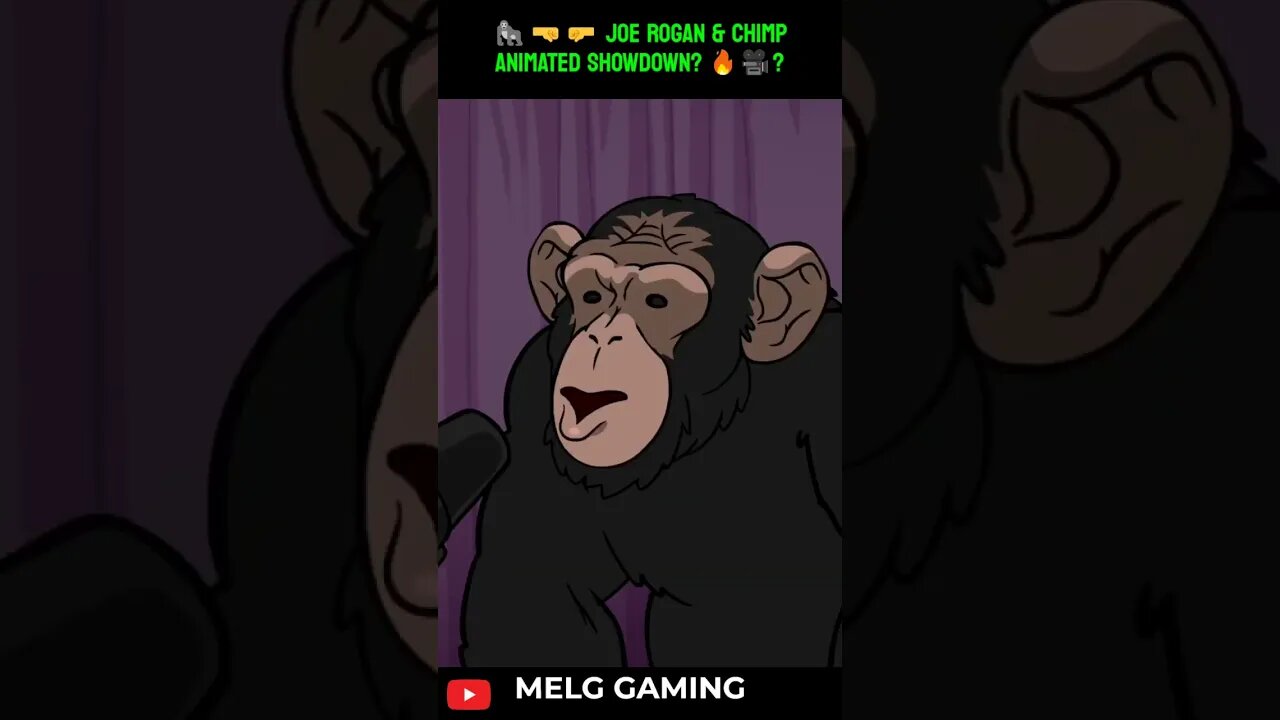 🦍🤜🤛 JOE ROGAN & CHIMP ANIMATED SHOWDOWN? 🔥🎥