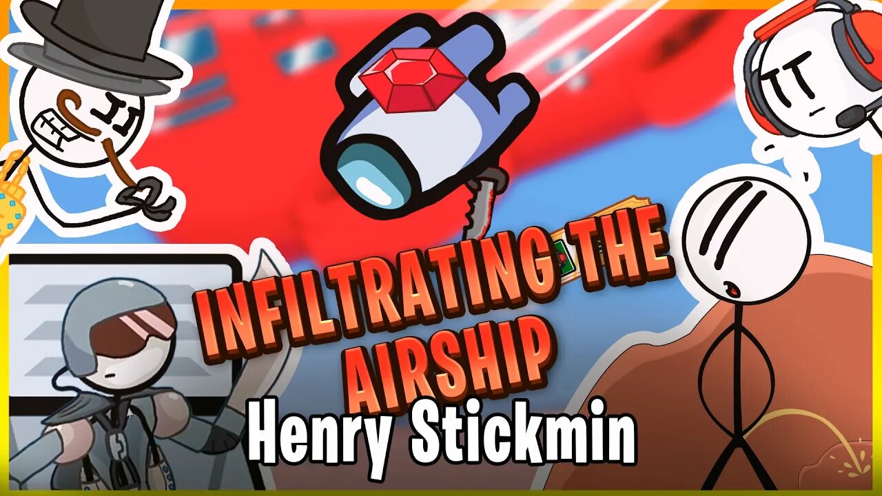 Infiltrating the Airship - Henry Stickmin - Gameplay PT-BR