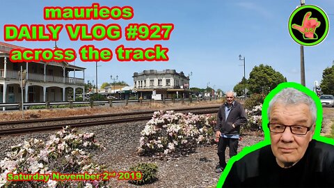 maurieos DAILY VLOG #927 across the track