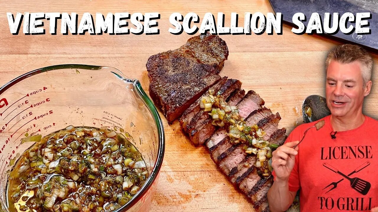 Vietnamese Scallion Sauce - An Absolute Flavor Bomb!