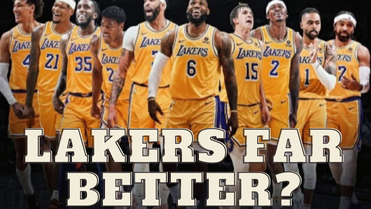 Lakers Far Better Last Year