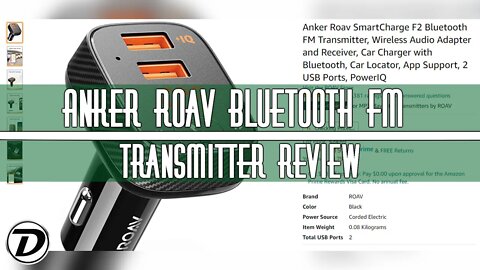 Anker Roav Bluetooth FM Transmitter Review