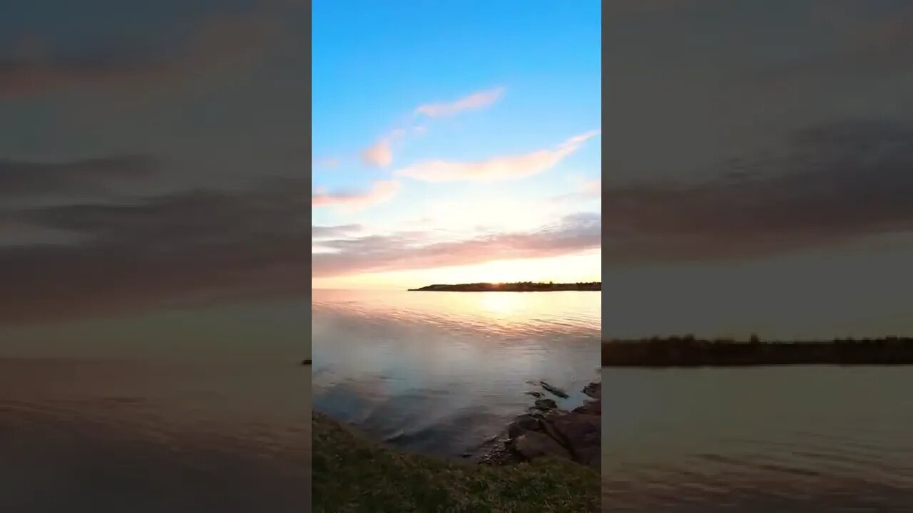 Watching the sun set