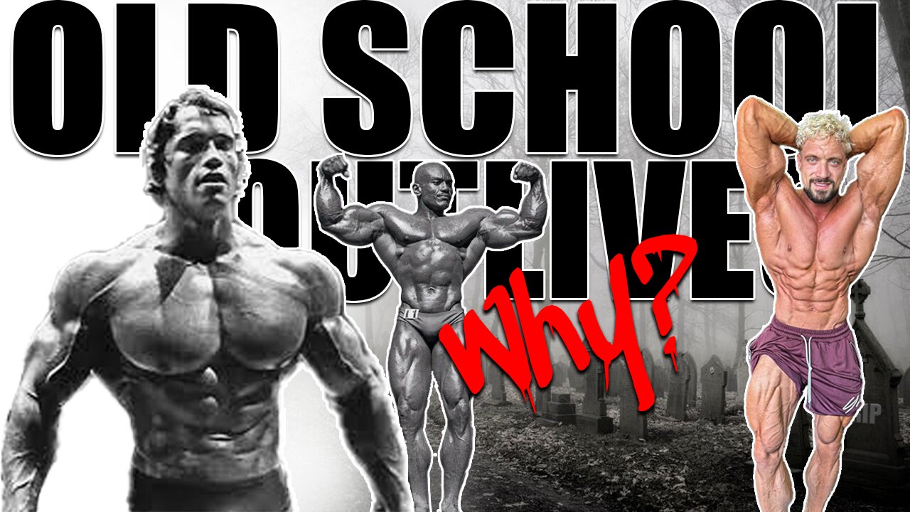 Old School Bodybuilders OUTLIVE New School: 4 Reasons