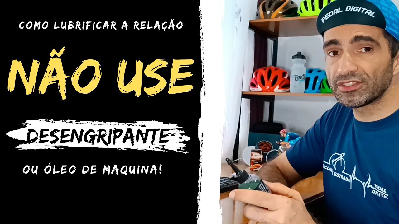 Como Lubrificar a Corrente da bicicleta