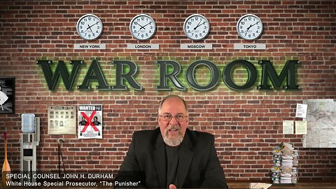 SPECIAL COUNSEL, JOHN DURHAM "THE PUNISHER"