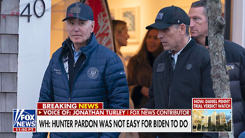 Jonathan Turley Scorches White House's Explanation For Biden's Pardon Of Hunter As 'Pathetic'