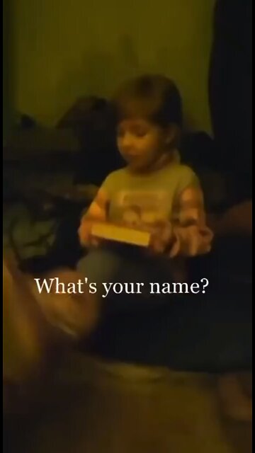 4-year-old Alisa is a daughter of a Ukrainian female military doctor in Mariupol.