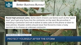 Looking out for scammers capitalizing on Oklahoma storms