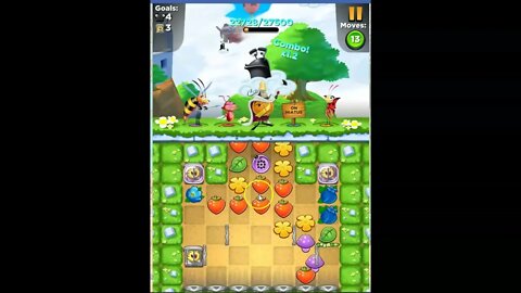 Best Fiends Talkthrough, level 568: Mites in the Sky