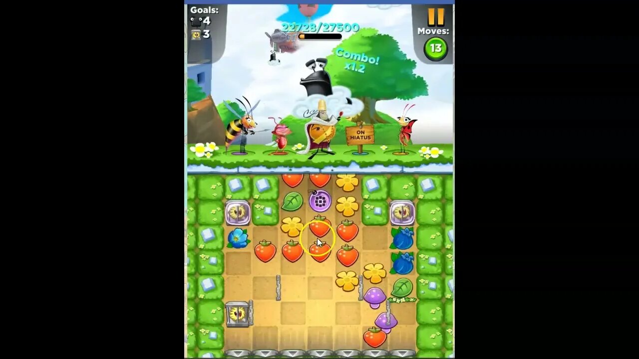 Best Fiends Talkthrough, level 568: Mites in the Sky