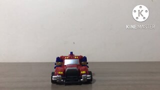 Armada Optimus prime stop motion