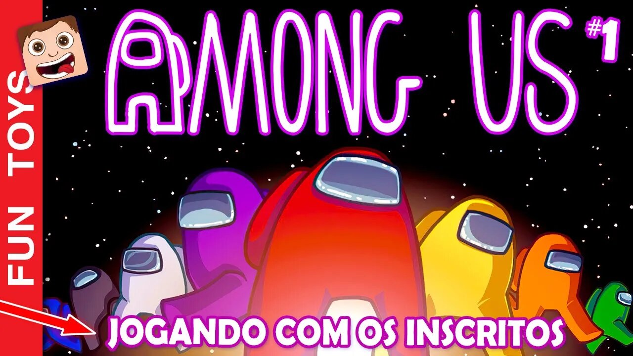 Among Us #1 - QUEM É O IMPOSTOR??? Assista as partidas que jogamos com os INSCRITOS! 😃👍