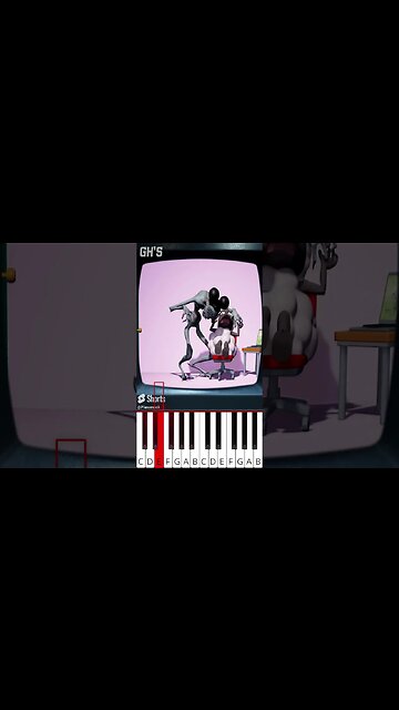 What the (@GH.S) AMANDA THE ADVENTURER ANIMATION - Octave Piano Tutorial