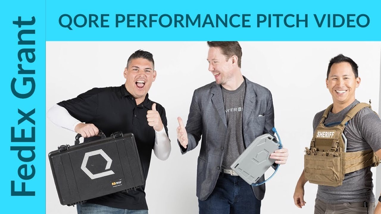 Qore Performance®: FedEx Small Business Grant Pitch Video