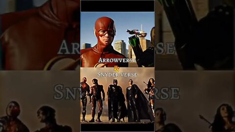 ArrowVerse VS SnyderVerse #shorts #marvel