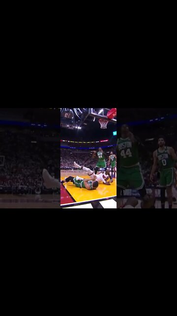 Bam SCISSOR KICKS Grant in the FACE!👀 #shorts