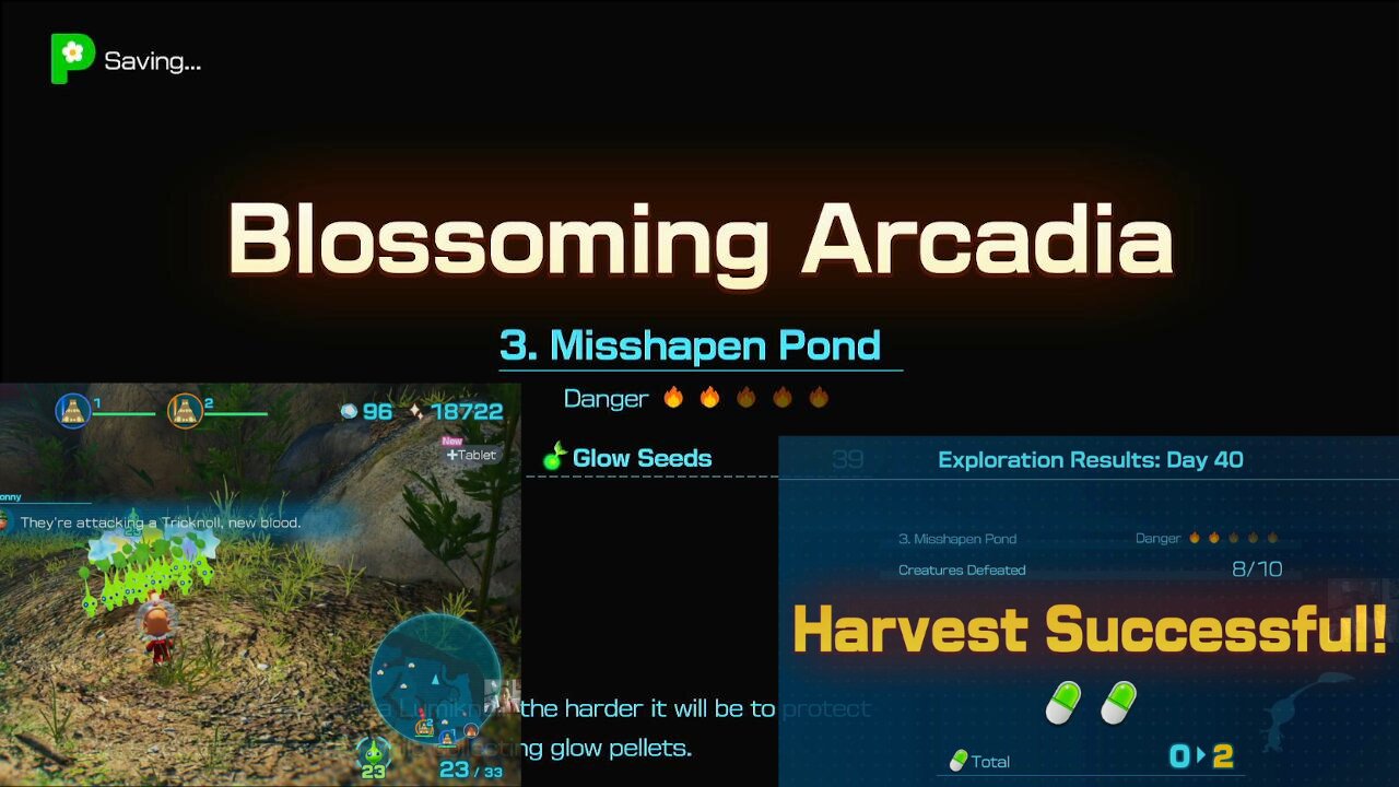 Pikmin 4 Night Mission: Uncovering Secrets at the Misshapen Pond in Blossoming Arcadia