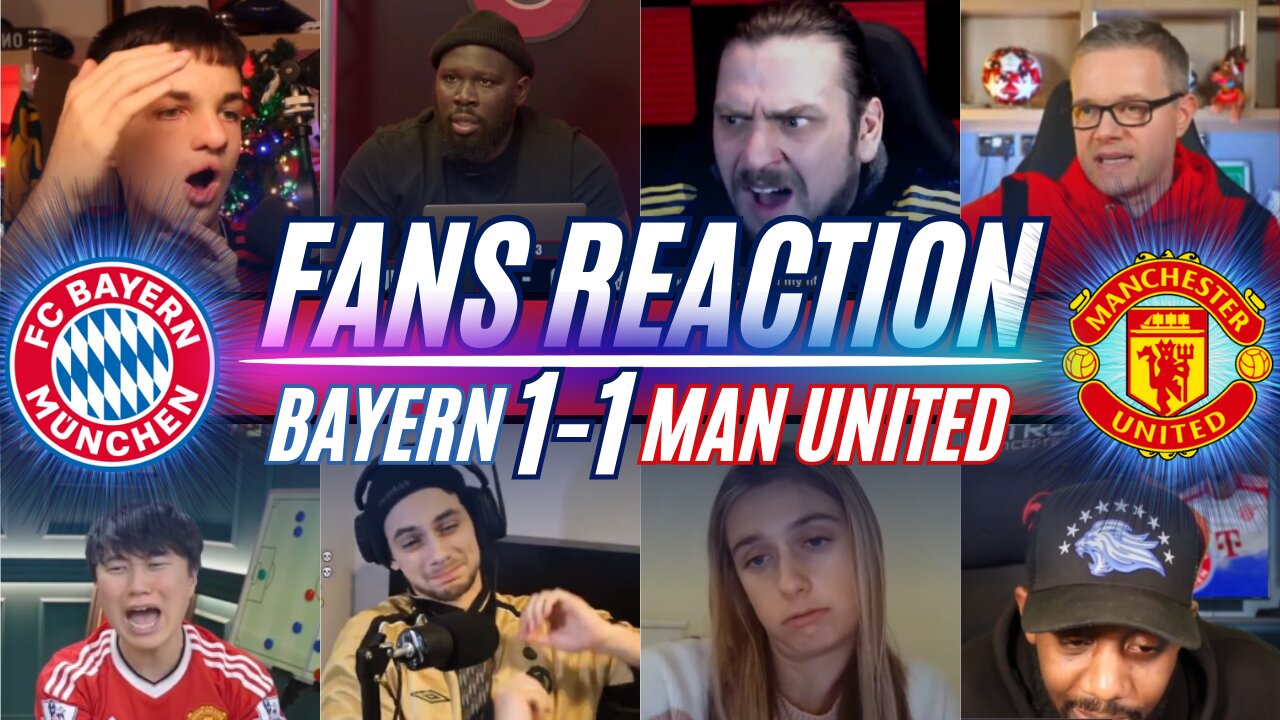 MAN UNITED FANS REACTION TO BAYERN 1-0 MAN UNITED | CHAMPIONS LEAGUE