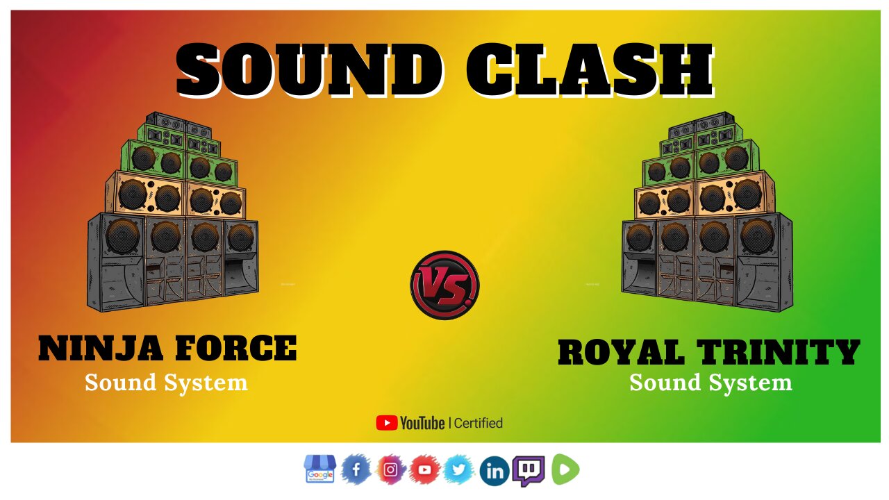 Exclusive Reggae Sound Clash: Ninja Force Sound System vs Royal Trinity Sound System [Live Music]