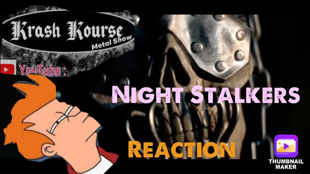 [Reaction] Night Stalkers - Megadeth ft Ice T