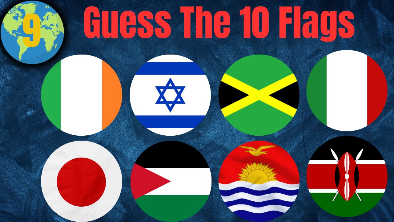 Guess The Flags In 10 sec | Flag Quiz