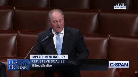 Scalise: Outrageous that only way some Members can learn about impeachment is in the press