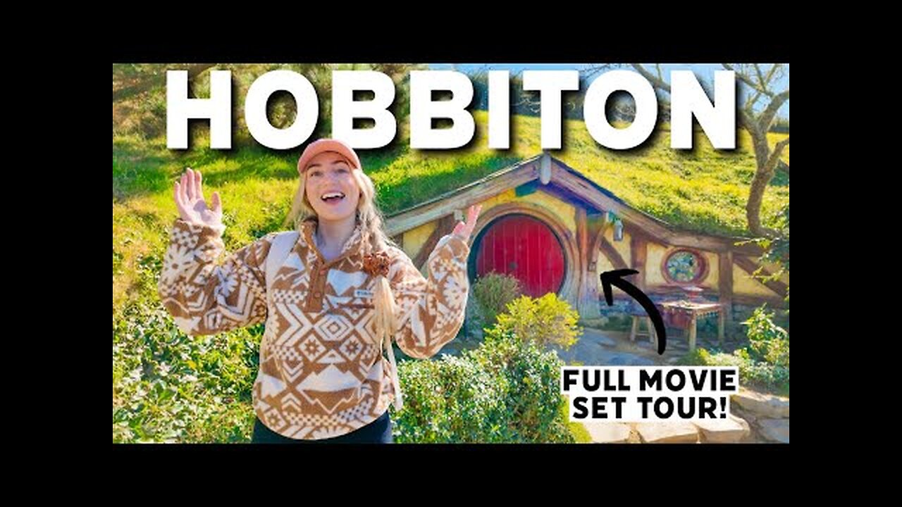 HOBBITON: A MUST DO! Full Tour & Review of Hobbiton Movie Set | New Zealand