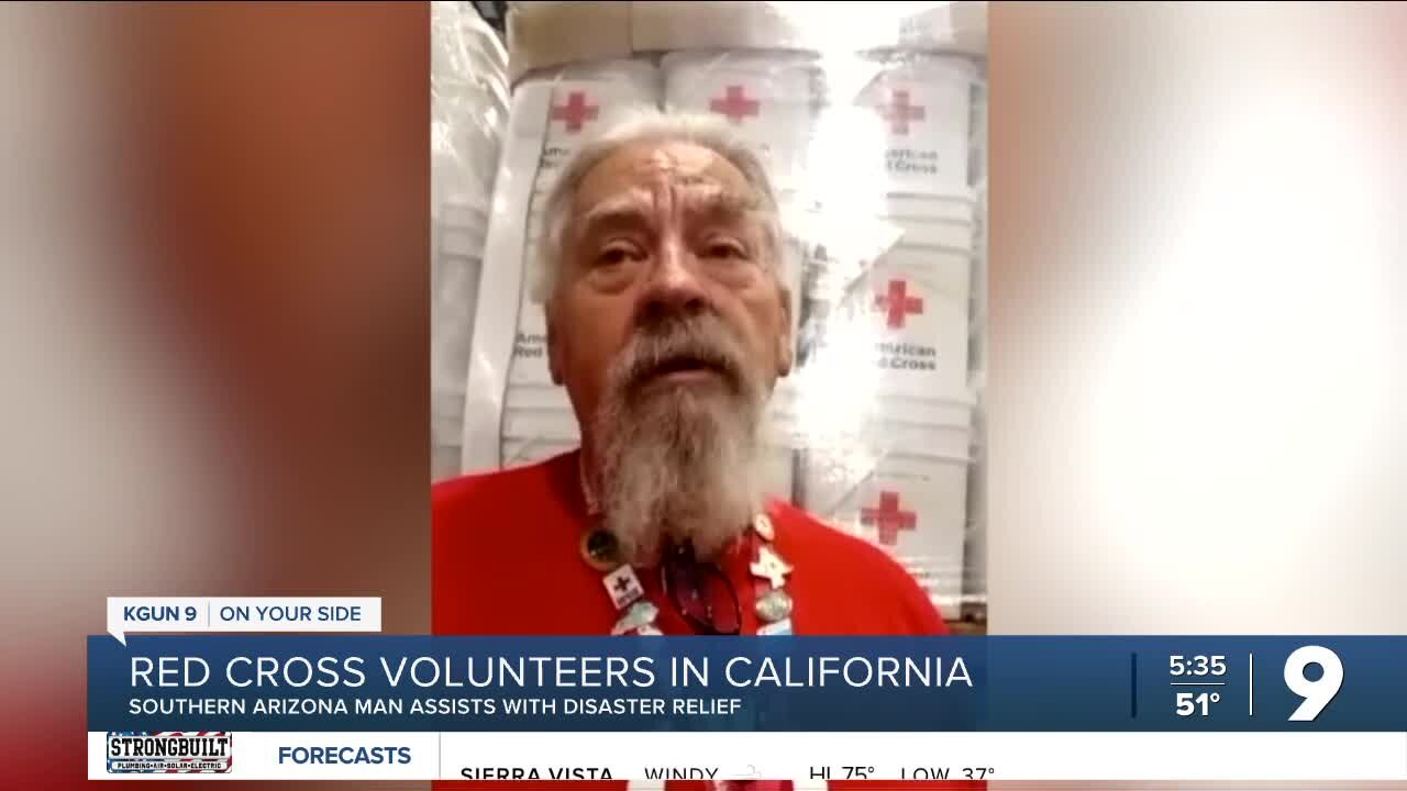 Local Red Cross volunteer helps Californians recover from recent storms