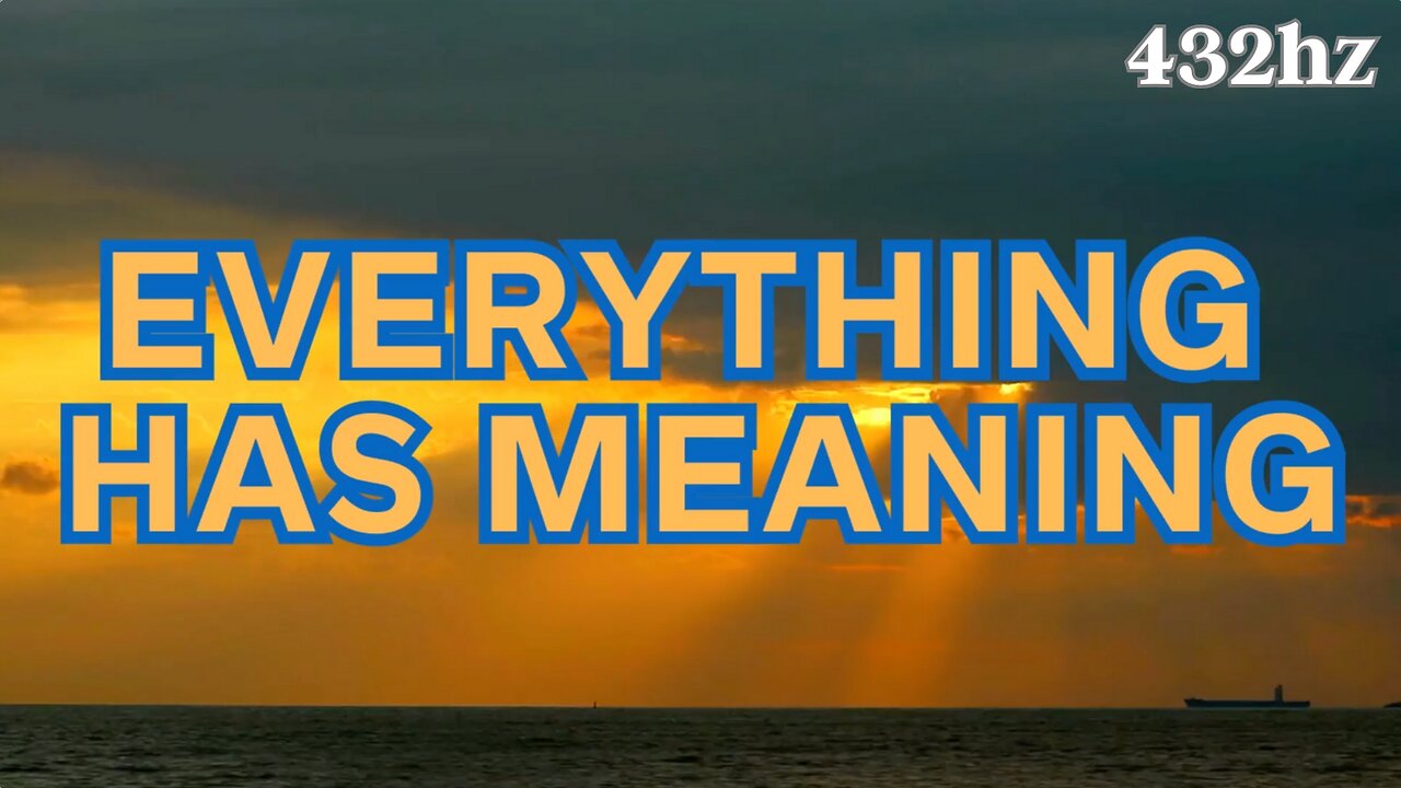 Everything Has Meaning - Matt Savina (432hz) 1 Peter 1:20 Contemporary Piano Instrumental Music